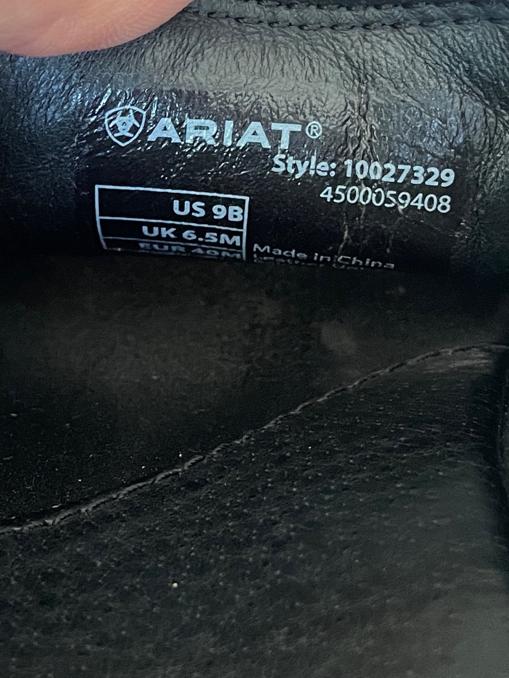 ARIAT Black Leather Slide Sandals - Women’s 9 - Picture 4 of 6